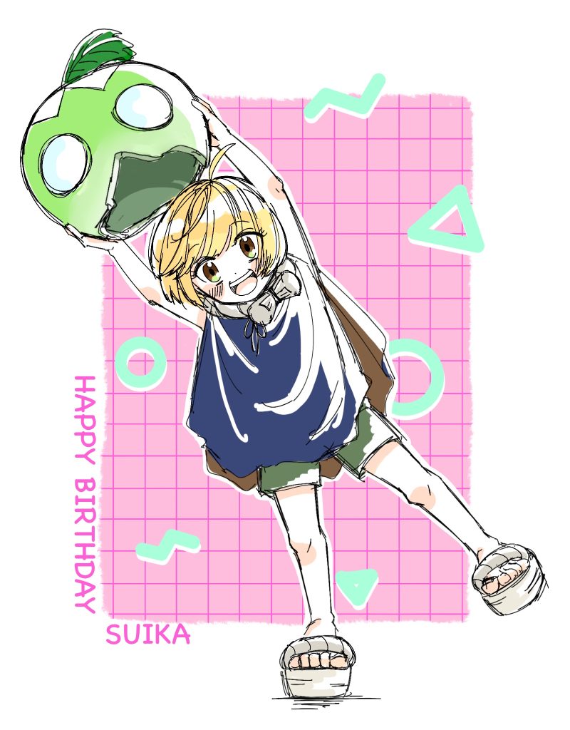 スイカ 誕生日イラスト 2024